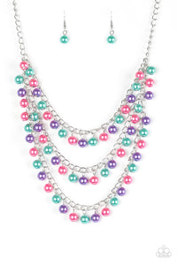 Paparazzi "Chicly Classic" Multi Necklace & Earring Set Paparazzi Jewelry