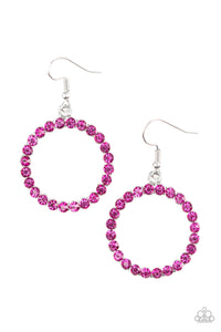 Paparazzi "Bubblicious" Pink Earrings Paparazzi Jewelry