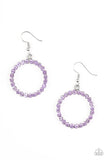 Paparazzi "Bubblicious" Purple Earrings Paparazzi Jewelry