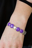 Paparazzi "Bubble Blast" Purple Bracelet Paparazzi Jewelry