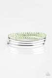 Paparazzi "City Pretty" Green Bracelet Paparazzi Jewelry