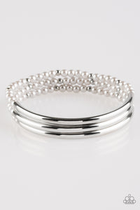 Paparazzi "City Pretty" Silver Bracelet Paparazzi Jewelry