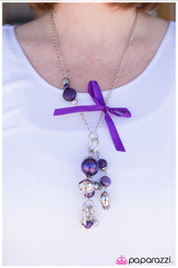 Paparazzi "Wishful Thinking" Purple Necklace & Earring Set Paparazzi Jewelry