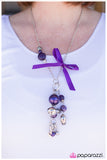 Paparazzi "Wishful Thinking" Purple Necklace & Earring Set Paparazzi Jewelry