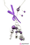 Paparazzi "Wishful Thinking" Purple Necklace & Earring Set Paparazzi Jewelry