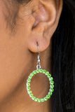 Paparazzi "Bubblicious" Green Earrings Paparazzi Jewelry