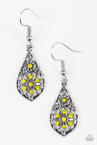 Paparazzi "Spring Sparkle" Yellow Earrings Paparazzi Jewelry