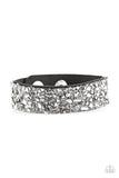 Paparazzi "Stardust Sparkle" Silver Wrap Bracelet Paparazzi Jewelry