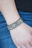 Paparazzi "Stardust Sparkle" Silver Wrap Bracelet Paparazzi Jewelry