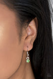 Paparazzi "Boho Botanical" Green Necklace & Earring Set Paparazzi Jewelry