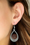 Paparazzi "Richly Rio Rancho" Brown Earrings Paparazzi Jewelry