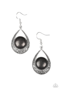 Paparazzi "Richly Rio Rancho" Black Earrings Paparazzi Jewelry