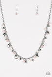 Paparazzi "Spring Sophistication" Pink Necklace & Earring Set Paparazzi Jewelry