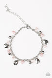 Paparazzi "Modestly Midsummer" Pink Bracelet Paparazzi Jewelry