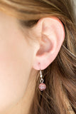 Paparazzi "Dream Girl Glow" Purple Necklace & Earring Set Paparazzi Jewelry