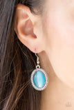 Paparazzi "Just Glows to Show" Blue Earrings Paparazzi Jewelry