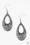 Paparazzi "Spring Flinging" Silver Earrings Paparazzi Jewelry