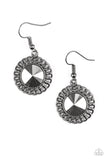 Paparazzi "Girl Grunge Attitude" Black Earrings Paparazzi Jewelry