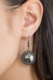 Paparazzi "Girl Grunge Attitude" Black Earrings Paparazzi Jewelry