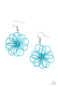 Paparazzi "Midsummer Magic" Blue Earrings Paparazzi Jewelry