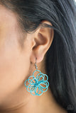 Paparazzi "Midsummer Magic" Blue Earrings Paparazzi Jewelry