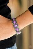 Paparazzi "Desert Farer" Purple Bracelet Paparazzi Jewelry