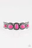 Paparazzi "Desert Farer" Pink Bracelet Paparazzi Jewelry