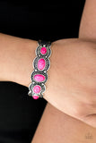 Paparazzi "Desert Farer" Pink Bracelet Paparazzi Jewelry