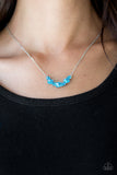 Paparazzi "Loaded Dice" Blue Necklace & Earring Set Paparazzi Jewelry