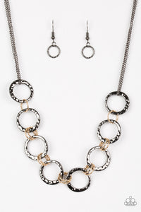 Paparazzi "Big Bad Boss" Multi Necklace & Earring Set Paparazzi Jewelry