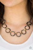 Paparazzi "Big Bad Boss" Multi Necklace & Earring Set Paparazzi Jewelry