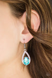 Paparazzi "Gatsby Grandeur" Blue Earrings Paparazzi Jewelry