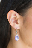 Paparazzi "Oceans Away" Purple Earrings Paparazzi Jewelry