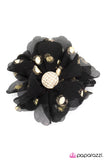 Paparazzi "Can You Keep A Secret?" Black Hair Clip Paparazzi Jewelry