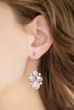 Paparazzi "Wonderland Waltz" Pink Earrings Paparazzi Jewelry