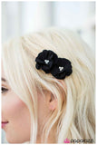 Paparazzi "Double Duty" Black Hair Clip Paparazzi Jewelry