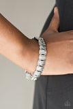 Paparazzi "Montezuma Mountains" Silver Tribal Pattern Bracelet Paparazzi Jewelry