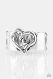 Paparazzi "Cute As Cupid" Silver Ring Paparazzi Jewelry