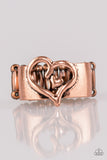 Paparazzi "Cute As Cupid" Copper Ring Paparazzi Jewelry