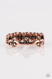 Paparazzi VINTAGE VAULT "Serenely Summer" Copper Ring Paparazzi Jewelry