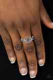 Paparazzi VINTAGE VAULT "The One and Only Sparkle" Silver Ring Paparazzi Jewelry