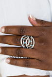 Paparazzi "Cosmic Compass" Blue 109XX Ring Paparazzi Jewelry