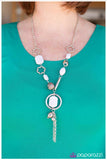 Paparazzi "Whiteout" White Necklace & Earring Set Paparazzi Jewelry