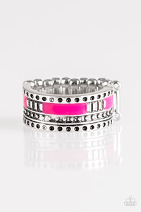 Paparazzi "Super Summer" Pink Ring Paparazzi Jewelry