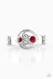 Paparazzi "Oceanic Bliss" Red Ring Paparazzi Jewelry