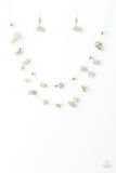 Paparazzi "Pebble Posh" Green Necklace & Earring Set Paparazzi Jewelry