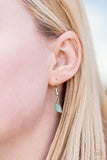 Paparazzi "Pebble Posh" Green Necklace & Earring Set Paparazzi Jewelry