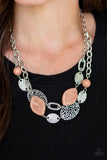 Paparazzi "Second Nature" Brown Necklace & Earring Set Paparazzi Jewelry