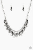 Paparazzi "Jurassic Jamboree" Black Necklace & Earring Set Paparazzi Jewelry