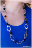 Paparazzi "Leisurely Luminous - Black" necklace Paparazzi Jewelry